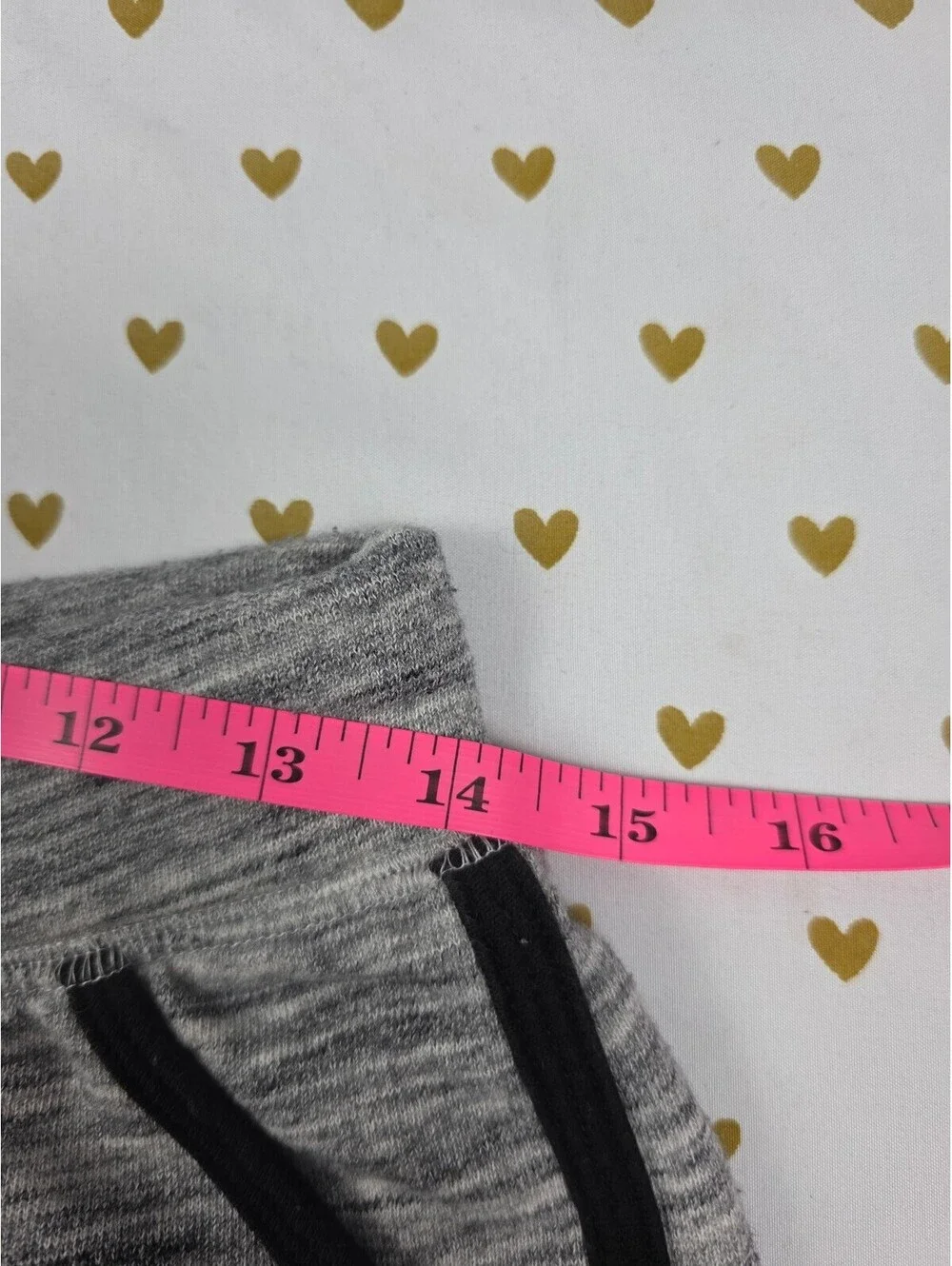 Victorias Secret PINK Grey GOLD BLING SEQUIN Sweat Shorts Dog SMALL